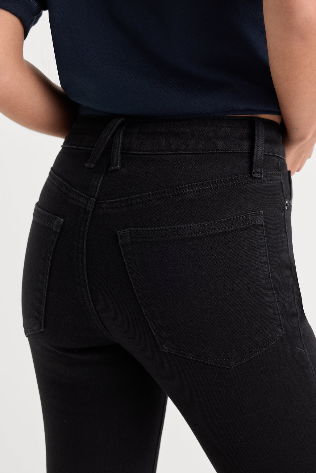 SOFT TECH GOOD LEGS STRAIGHT JEANSBLACK001