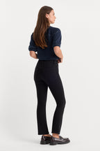SOFT TECH GOOD PETITE STRAIGHT JEANSBLACK001