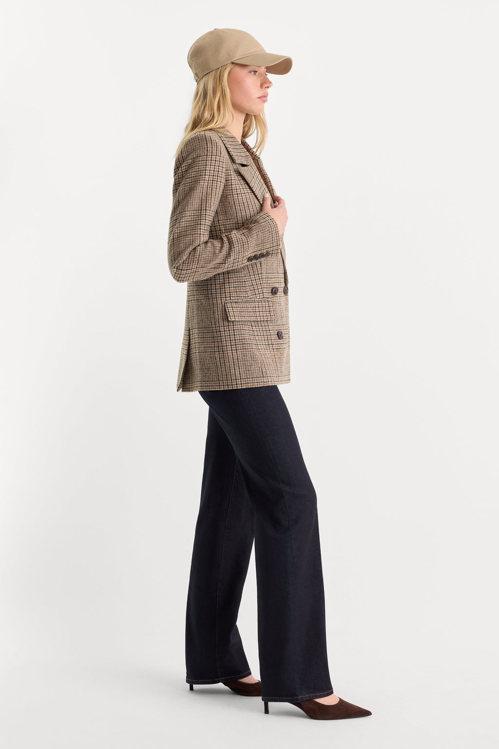 GOOD TRUE PETITE STRAIGHT JEANS RINSE