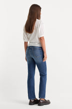 ALWAYS FITS GOOD PETITE STRAIGHT JEANS INDIGO571