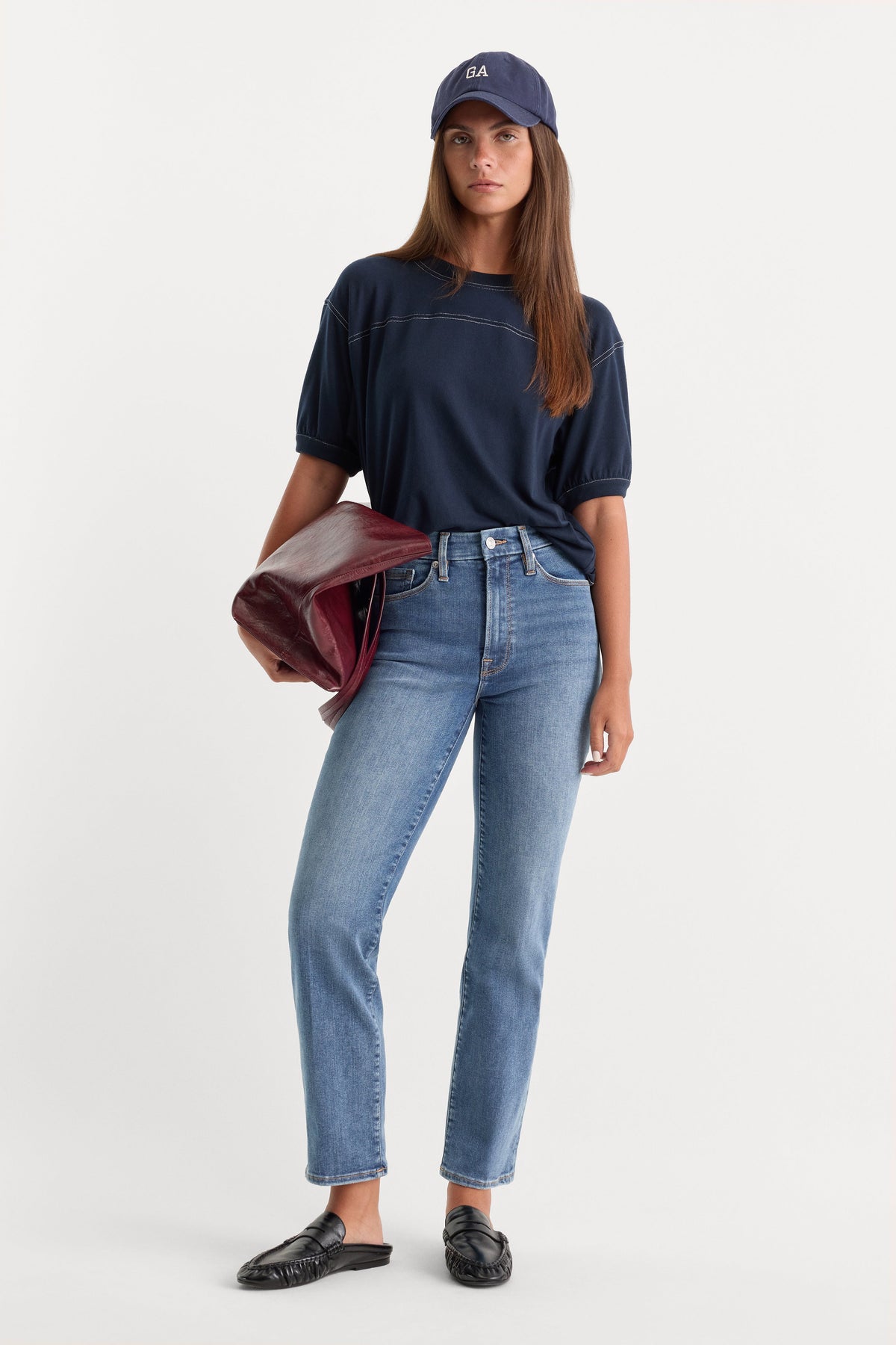 ALWAYS FITS GOOD LEGS STRAIGHT JEANS INDIGO316